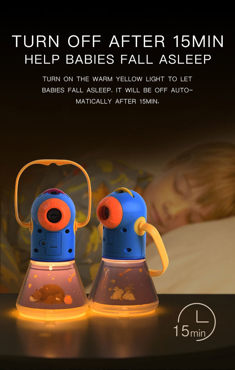 Mideer Kids Storybook Torch Projector