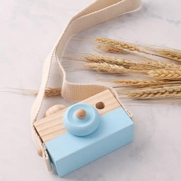 Vintage Baby Wooden Toy Camera