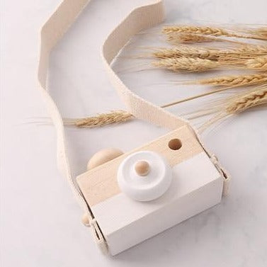 Vintage Baby Wooden Toy Camera