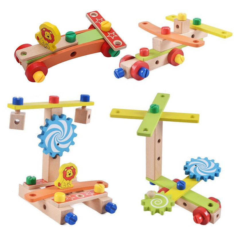 Children's Wooden Assembling Toys (Chair)