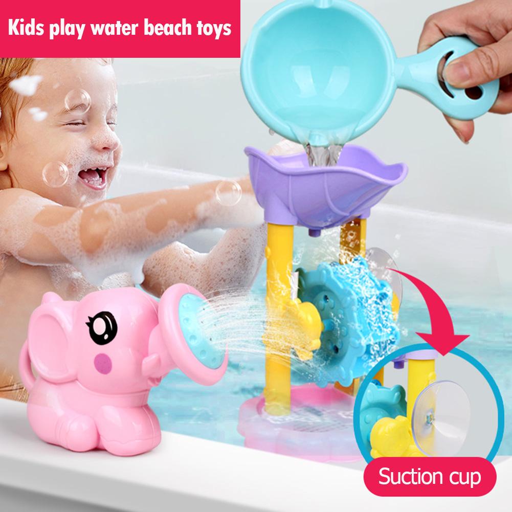 Interactive Bathroom Sprinkler Toy - 3pcs